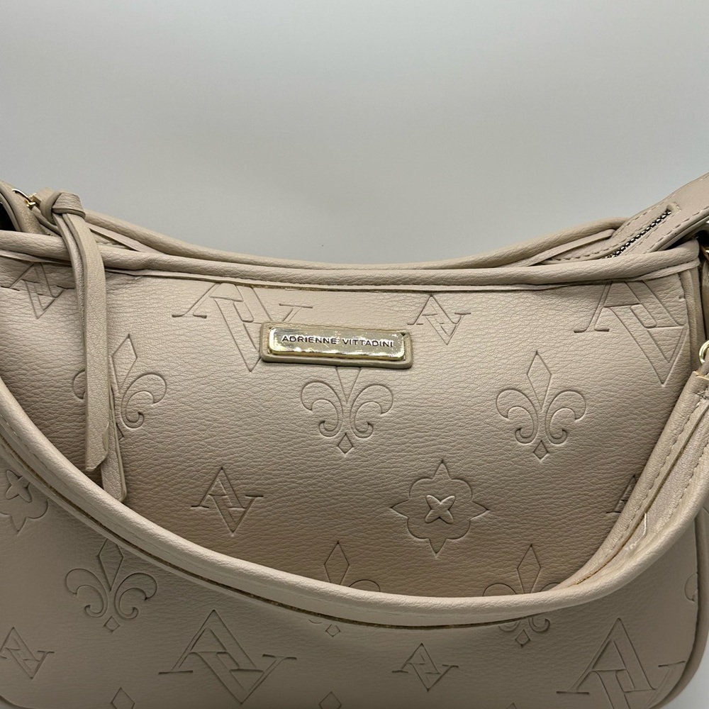 Adrienne Vittadini Tan Hobo Bag - Picture 5 of 11